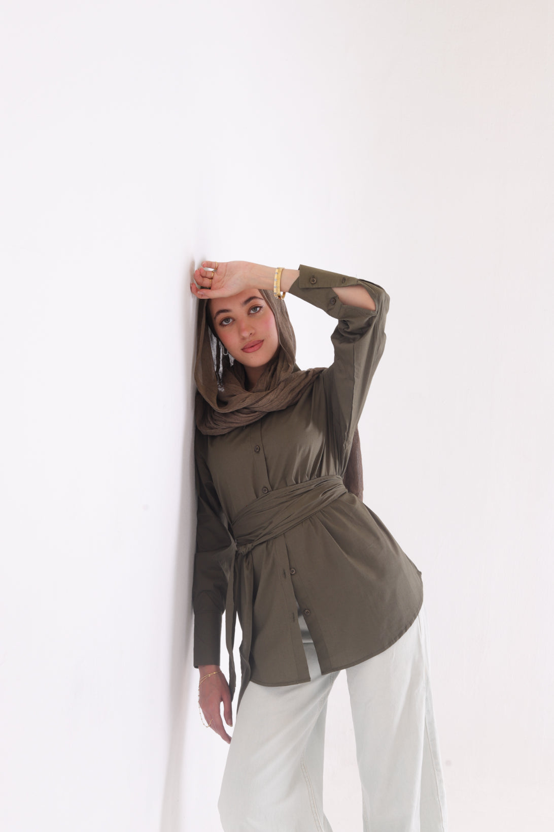 LUANA Shirt - in Olive