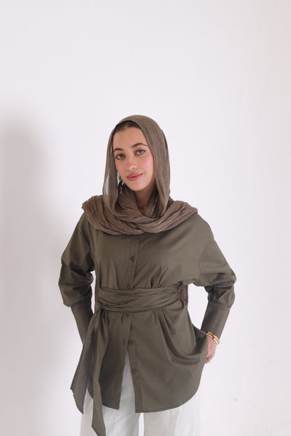 LUANA Shirt - in Olive