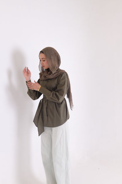 LUANA Shirt - in Olive