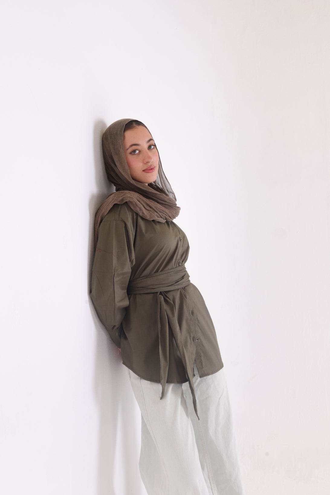 LUANA Shirt - in Olive