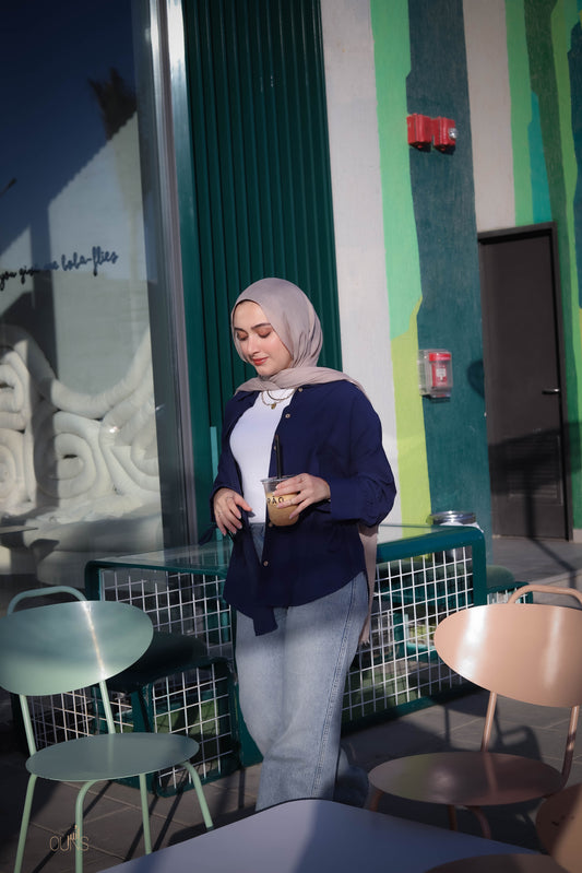Alira Navy Shirt
