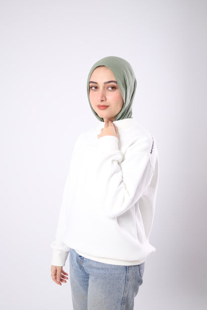 Beige + White Crewneck Bundle