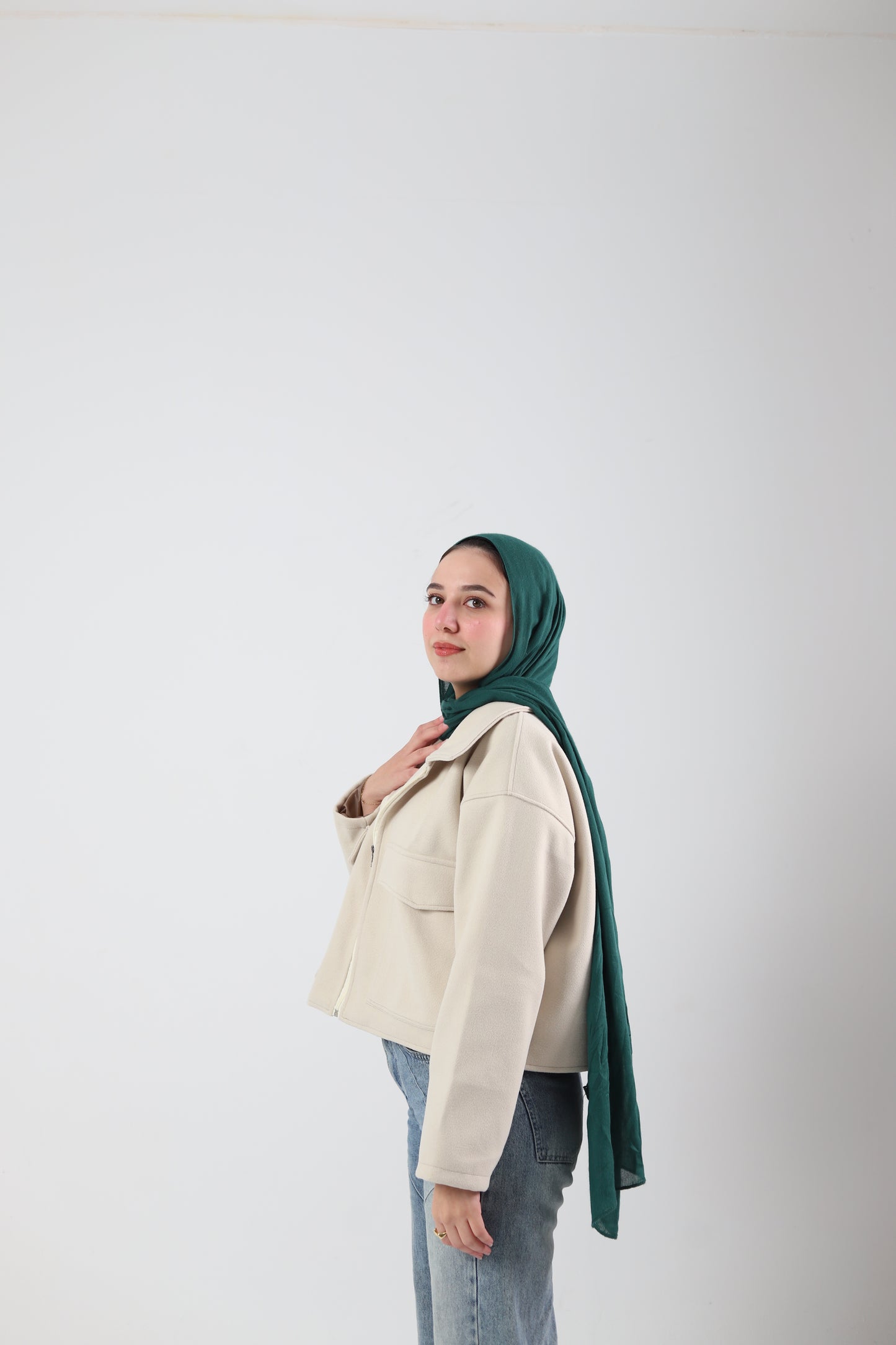 The Elite Wool Jacket - Off White