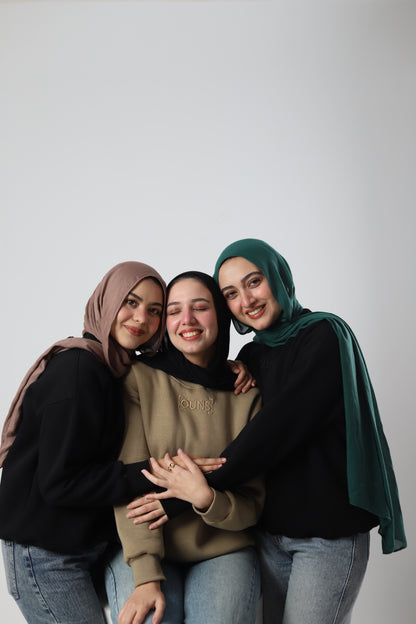 Loveless Beige Sweatshirt