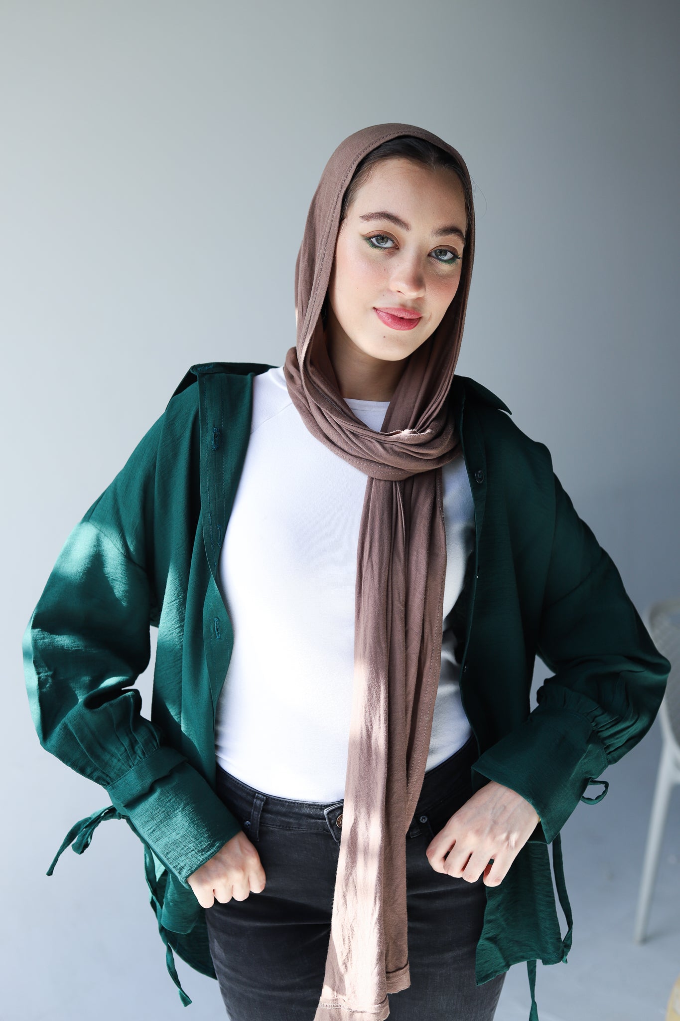 Alira Dark Green Shirt