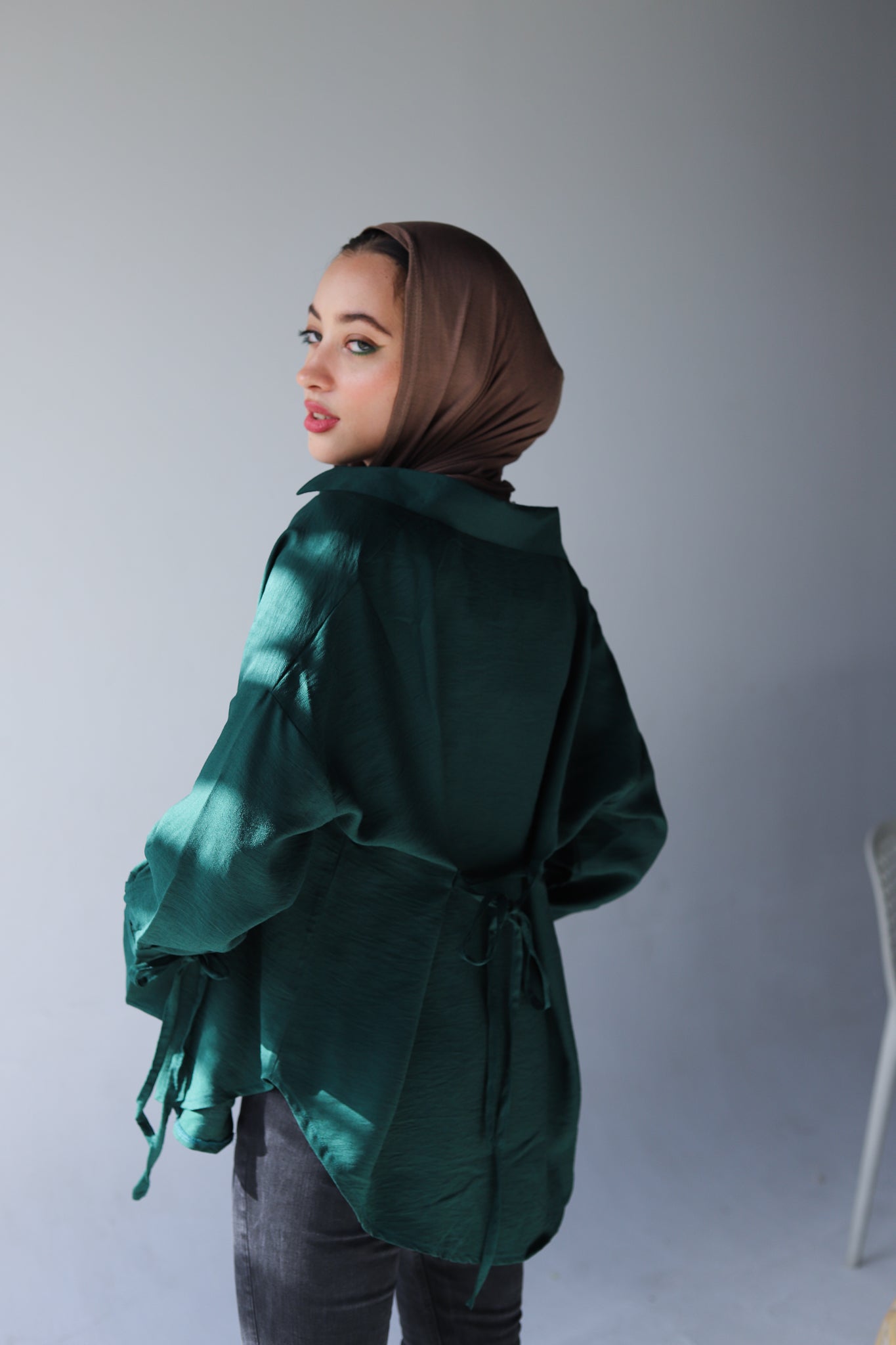 Alira Dark Green Shirt