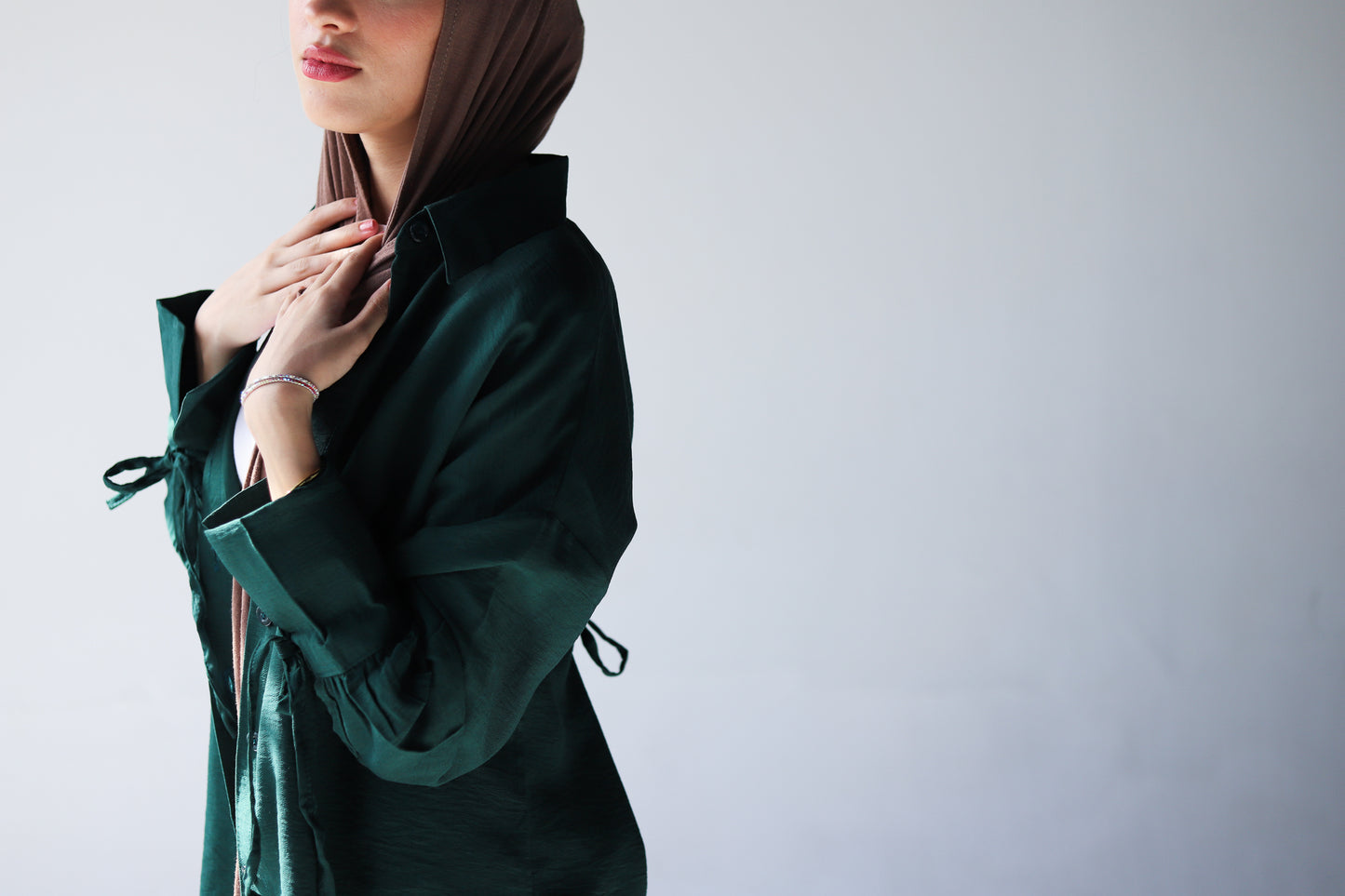 Alira Dark Green Shirt