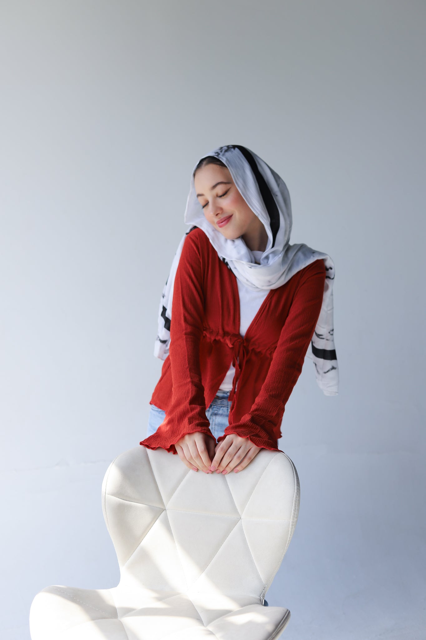 Pearla Rust Orange shirt