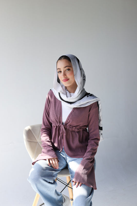 Pearla Faded Purple shirt