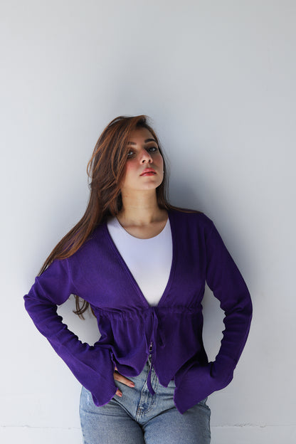 Pearla Dark Purple Shirt