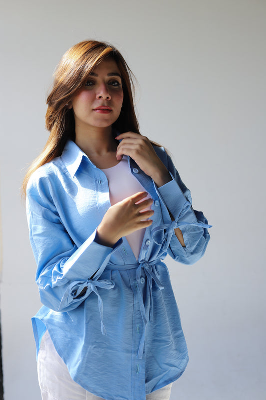 Alira Baby-Blue Shirt
