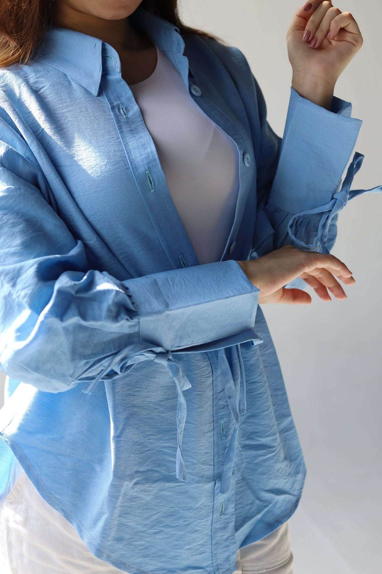 Alira Baby-Blue Shirt