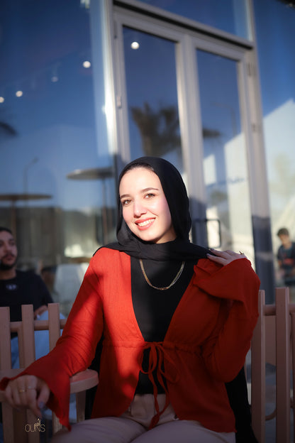 Pearla Rust Orange shirt