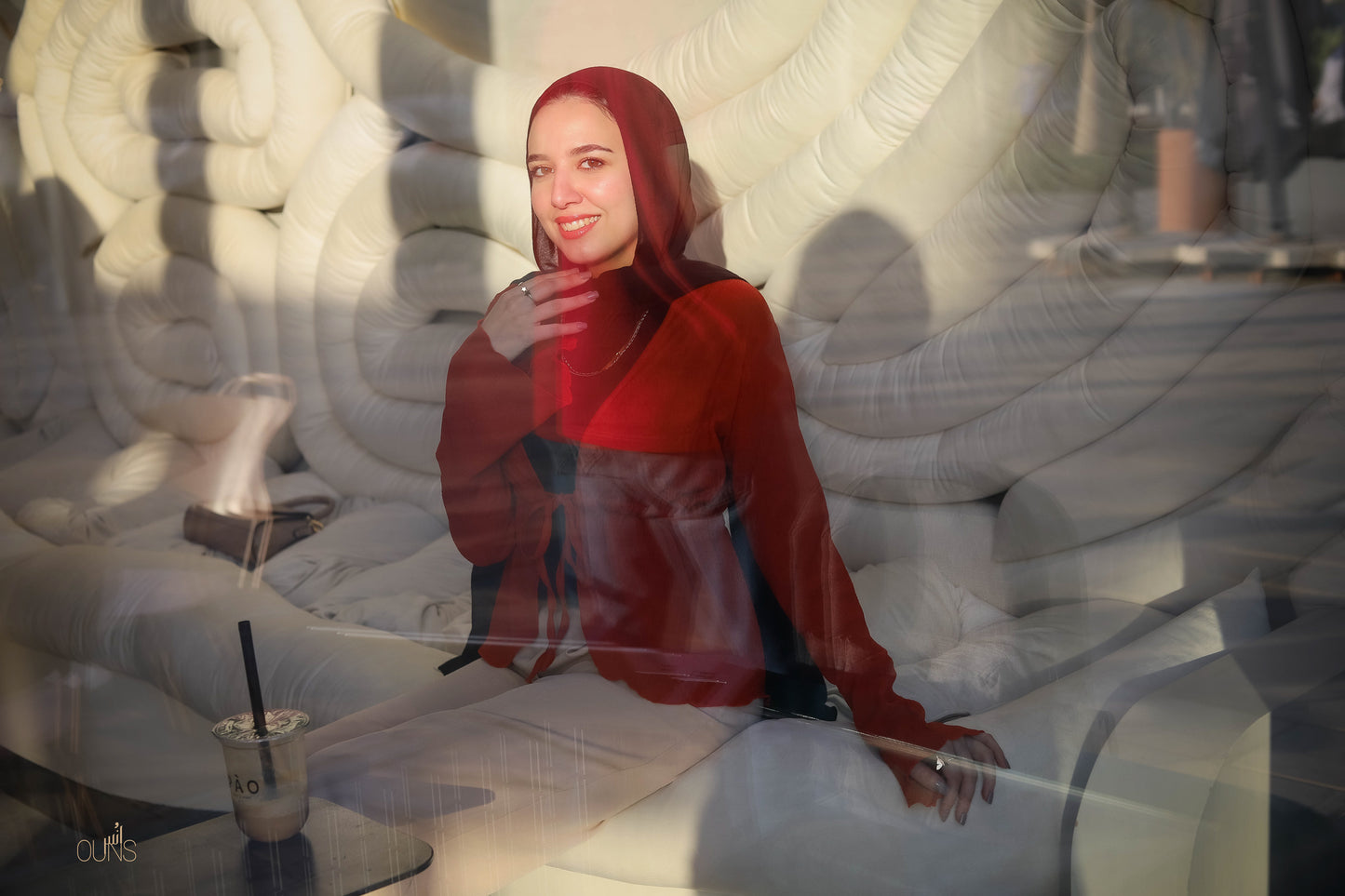 Pearla Rust Orange shirt